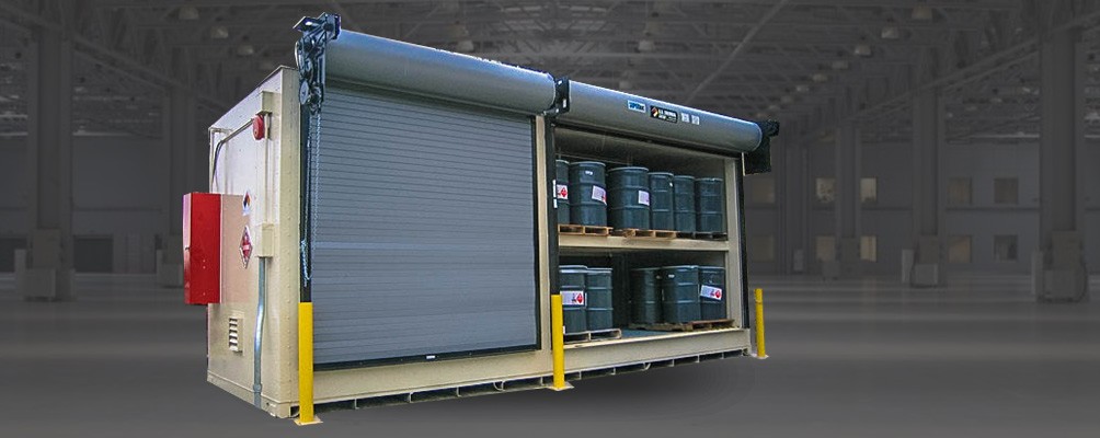 Drum Storage | Drum Storage Lockers | US CHEMICAL STORAGE