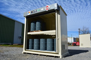 oil and flammable liquid storage
