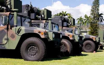 Army trucks