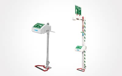 emergency safety showers and eyewash