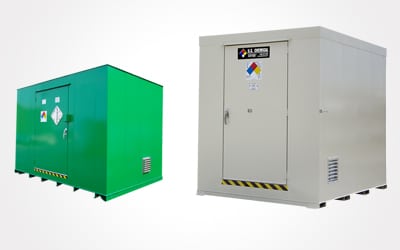 U.S. Chemical Storage pre-engineered chemical storage lockers