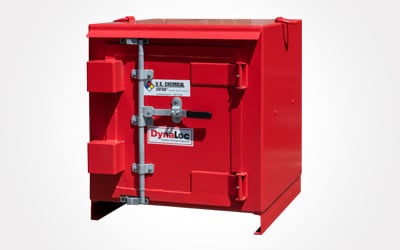 type 2 outdoor magazine storage unit from U.S. Chemical Storage