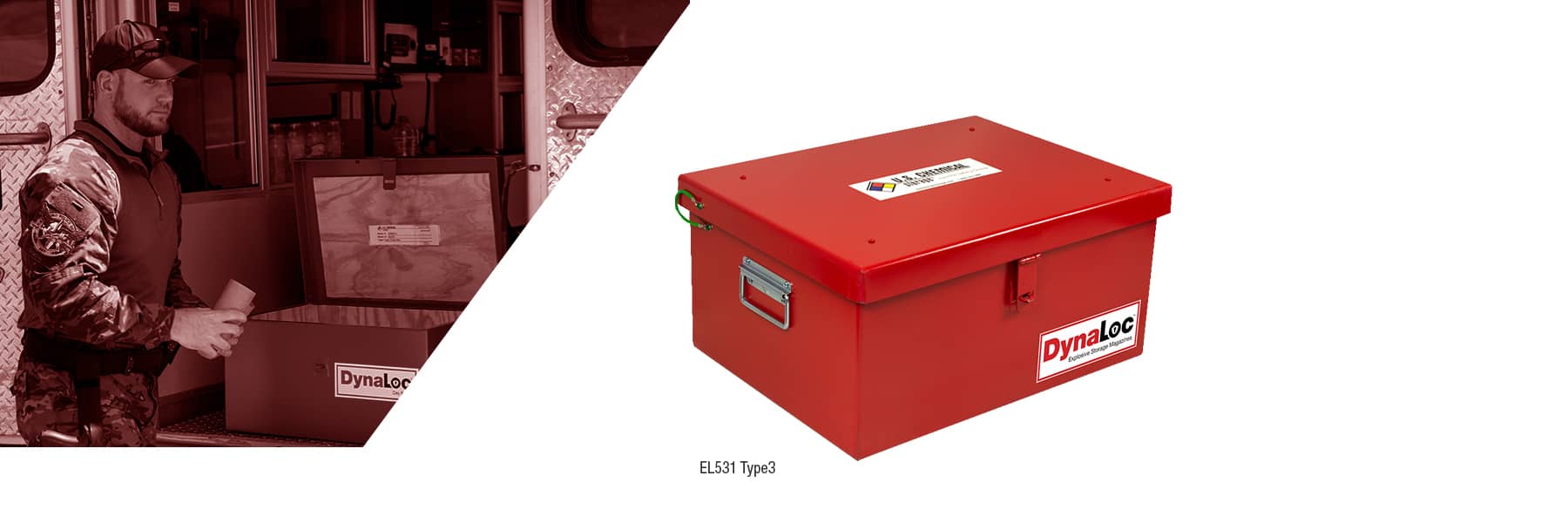 DynaLoc™ Type 3 Day box for Explosives
