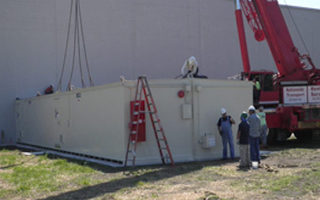 Duplex storage for large paint manufacturers