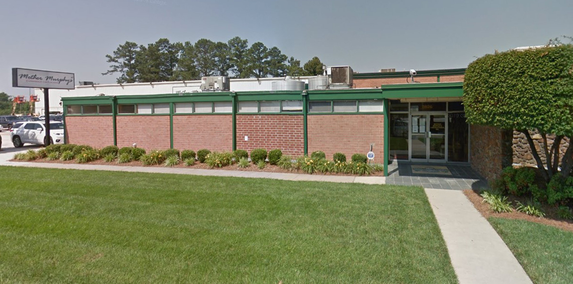 Exterior view of Mother Murphy's flavoring company for case study