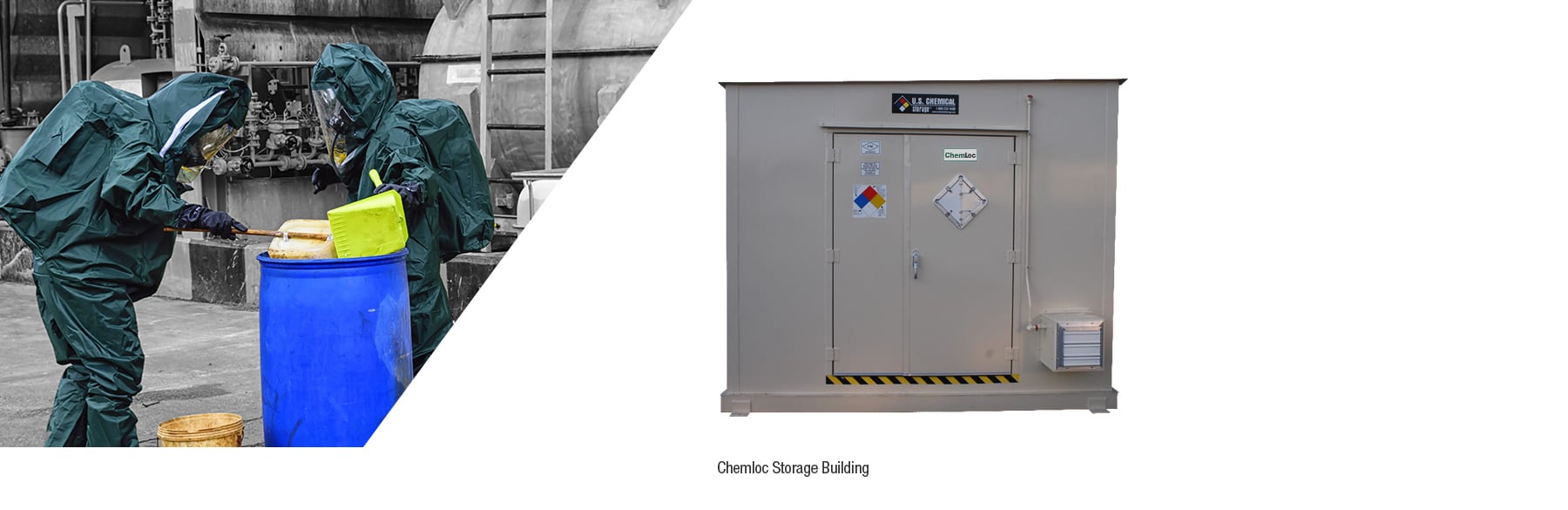 hazardous material storage buildings from u.s. chemical storage