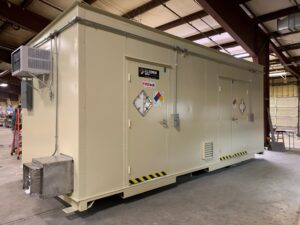 Dual Room FireLoc Storage Charging Building