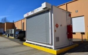 U.S. Chemical Storage FireLoc Chemical Storage Building for drum and tote storage of hazardous materials