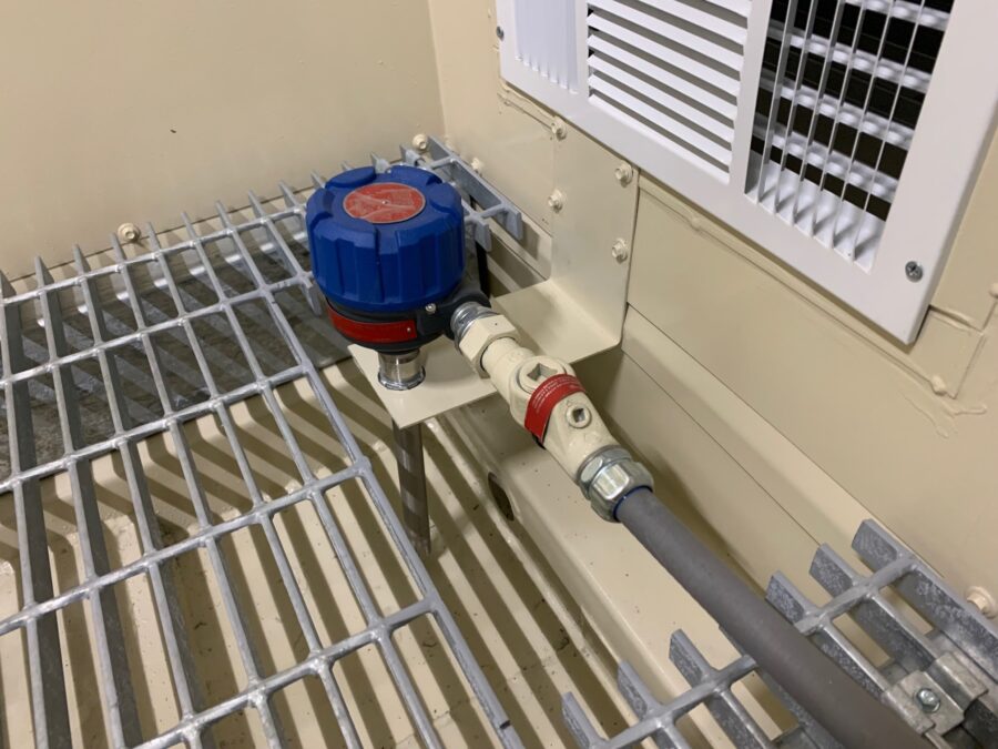 Spill Containment Sumps in Chemical Storage Buildings