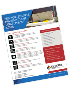 Thumbnail image for Flyer for US Chemical Storage's Leasing Program